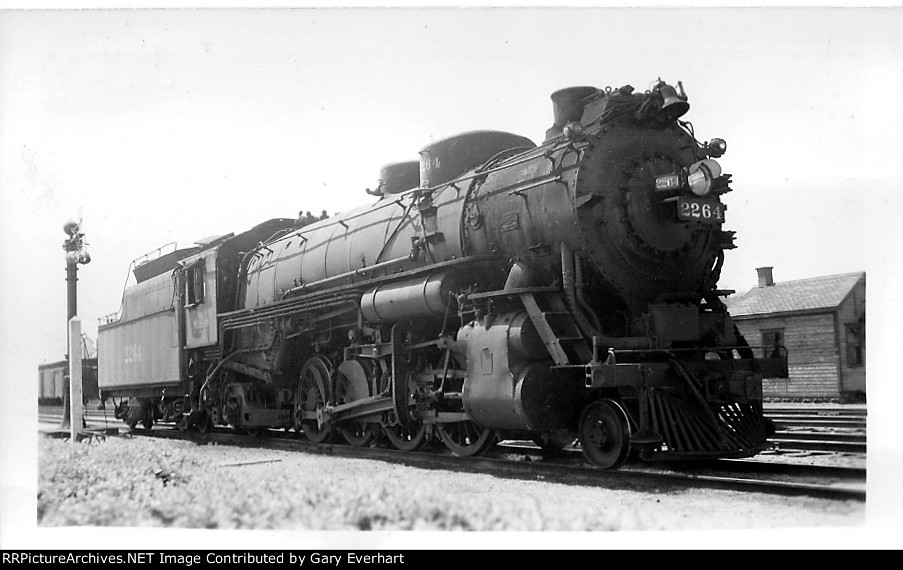 WAB 2-8-2 #2264 - Wabash RR